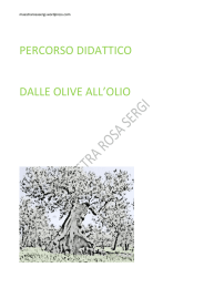 percorso didattico dalle olive all`olio