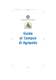 Guida al Campus di Agripolis - Agraria UniPD