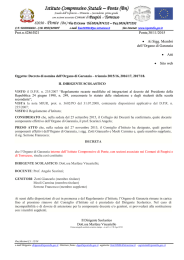 DECRETO NOMINA ORGANO DI GARANZIA