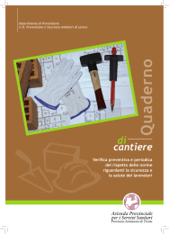 Quaderno di cantiere - Collegio dei geometri