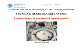 (Prima parte) -Layout cantiere