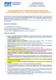 bando allievo istruttore