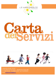 Carta dei Servizi - Serviziaiminori.it