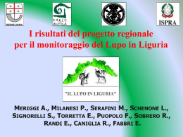 Risposte funzionali del lupo alle variazioni d`abbondanza degli