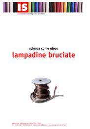 lampadine bruciate - Immaginario Scientifico