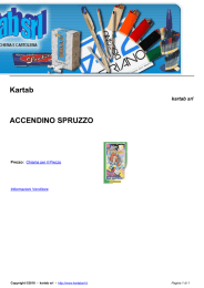 Kartab ACCENDINO SPRUZZO