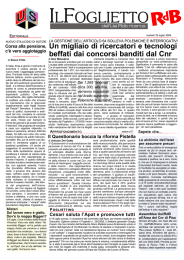 Un migliaio di ricercatori e tecnologi beffati dai concorsi banditi dal Cnr