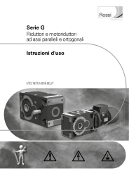Serie G Riduttori e motoriduttori ad assi paralleli e - rossi