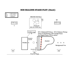 Bob Malone Band Stage Plot PDF