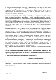 La conoscenza dei primi rudimenti di fisica non si raggiunge con lo