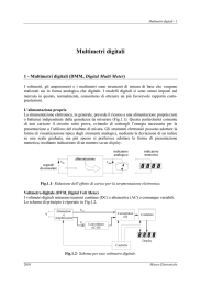 Multimetri digitali - Ingegneria elettrica ed elettronica