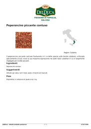 Peperoncino piccante contuso