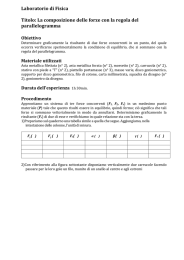 La regola del parallelogramma