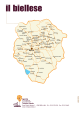 Cartina del Biellese