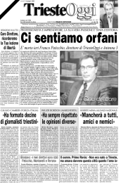 «Ha formato decine «Ha sempre rispettato «Mancherà a tutti,