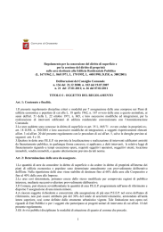 Assegnazione aree Edilizia Residenziale Pubblica