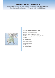 morfologia costiera - Istituto Geografico Militare