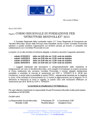 Istruttore Regionale Mini