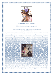 “Il poeta Eros lo ammaestra, anche se prima era privo di arte.”