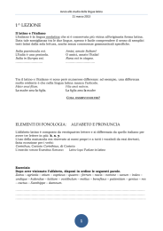 Avvio allo studio della lingua latina