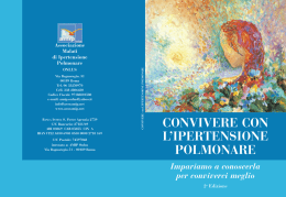 convivere con l`ipertensione polmonare