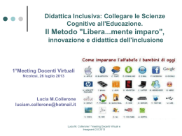 presentazione - Insegnanti 2.0