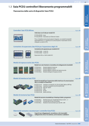 PCD2 1.3 Saia PCD2 controllori liberamente programmabili