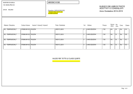MIEE8CV03E ELENCO DEI LIBRI DI TESTO ADOTTATI O