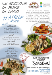 UN BOCCONE DI PESCE DI LAGO