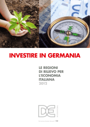 INVEsTIRE IN GERMANIA