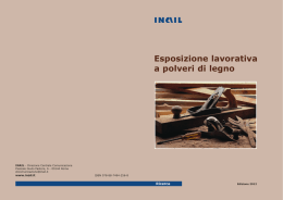 Esposizione lavorativa a polveri di legno