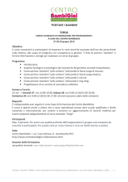 `portare i bambini` terga