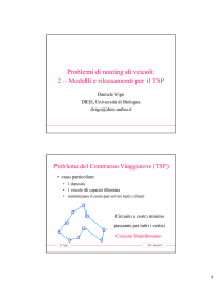 TSP - Universit&agrave; di Bologna