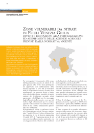 zone vulnerabili da nitrati