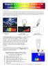 Sorgenti di Luce ad Ampio Spettro e Uv