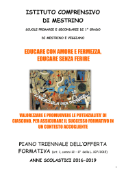 EDUCARE CON AMORE E FERMEZZA, EDUCARE SENZA FERIRE