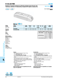 W 105 LED PWM SELV - TCI professional led applications