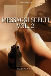 MESSAGGI SCELTI Vol. 2 - Ellen G. White Writings