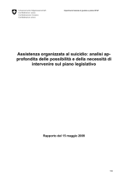 Assistenza organizzata al suicidio: analisi ap