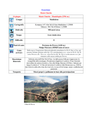 Escursione Monte Ometto 16 giugno Monte Ometto