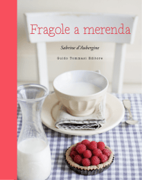 Un assaggio - Fragole a merenda