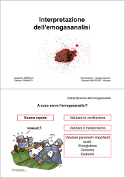 Interpretazione dell`emogasanalisi - Area-c54