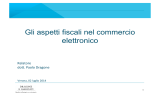 Regime fiscale dell`E-commerce
