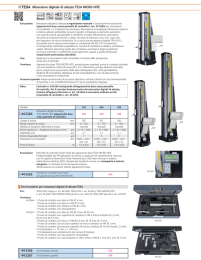45B 44 5265 45B 44 5264 Misuratore digitale di altezze TESA