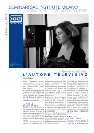 L`autore televisivo