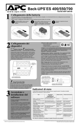 Back-UPS ES 400/550/700