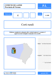 Corti rurali - Comune di Lazise