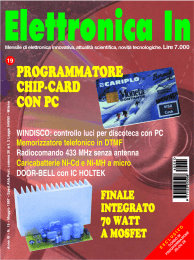 programmatore chip-card con pc