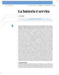 La batteria è servita