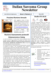 Italian Sarcoma Group Newsletter